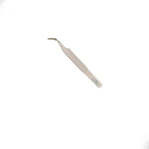 Pinça Cilios Sky Glue SG-02 Alta Precisão Ponta Curvada