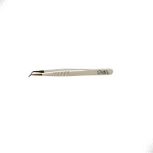 Pinça Cilios Sky Glue SG-01 Alta Precisão Ponta Curva